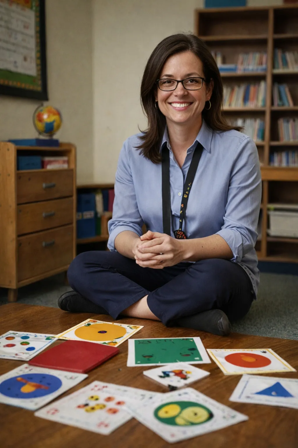 Profesional de neurodiversidad trabajando en su metodología